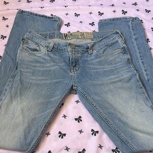 Vintage SUPER Low Rise Boot Cut Hollister Jeans Size 5